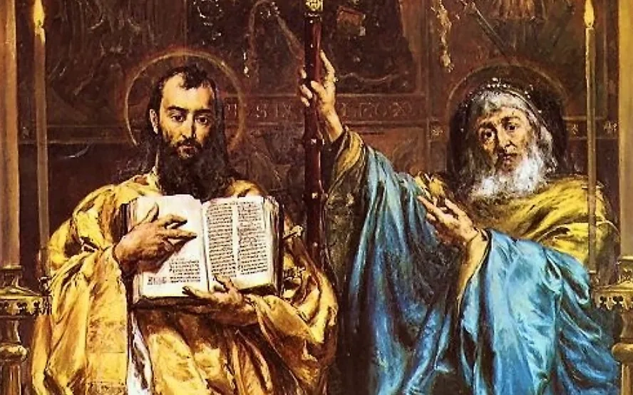 Как так получилось, что благодаря двум греческим братьям мы празднуем День славянской письменности? Фото © Wikipedia / Jan Matejko