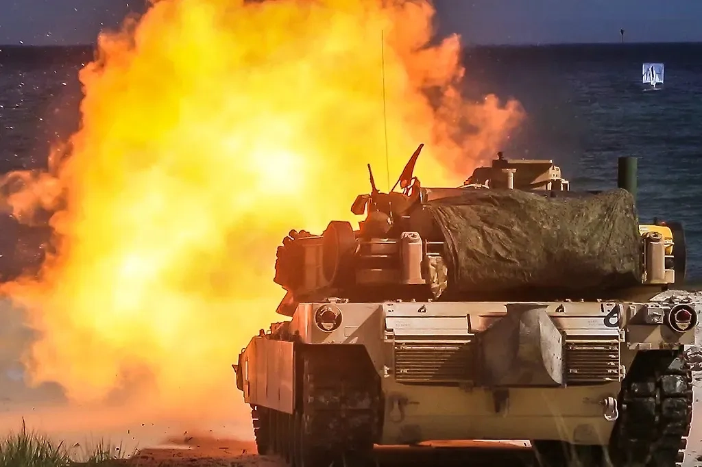 Танки «Абрамс» — не то, на что стоит рассчитывать украинским боевикам. Фото © ТАСС / ABACA