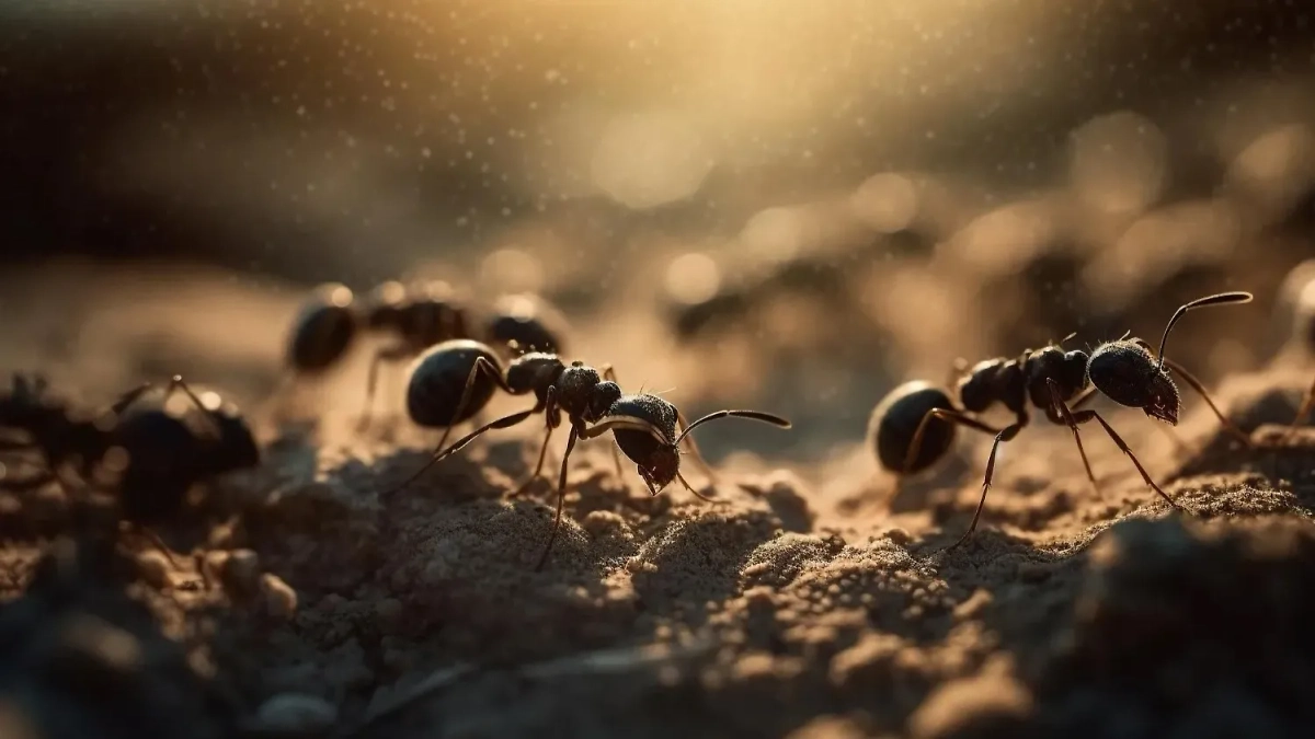 К колебаниям почвы очень чувствительны муравьи, змеи и жабы. Фото © Freepik / vecstock