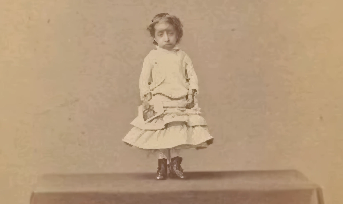 Самая маленькая женщина в мире Лусия Сарате: медицинская загадка XIX века. Фото ©  Youtube / EL CANAL DE LOS MONJES 