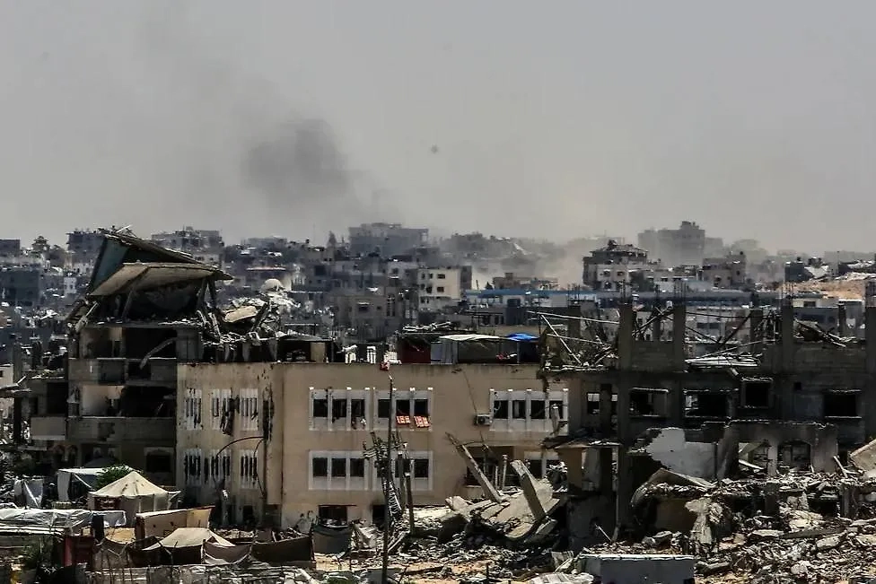 Разрушенные кварталы Газы. Фото © Shutterstock / FOTODOM / Anas-Mohammed