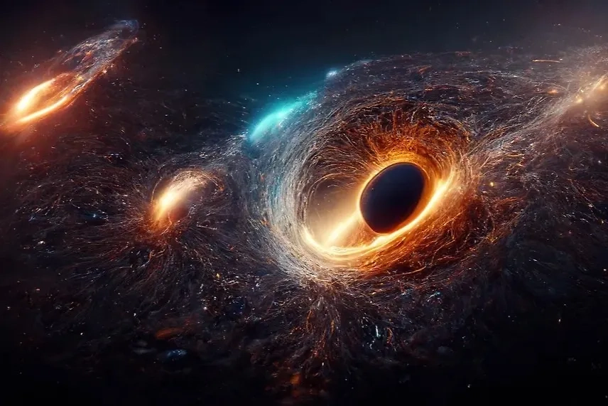 Чёрная дыра — антиматерия, то, что противоположно материи. До сих пор никто не знает, что там внутри. Фото © Shutterstock / FOTODOM / Declan Hillman