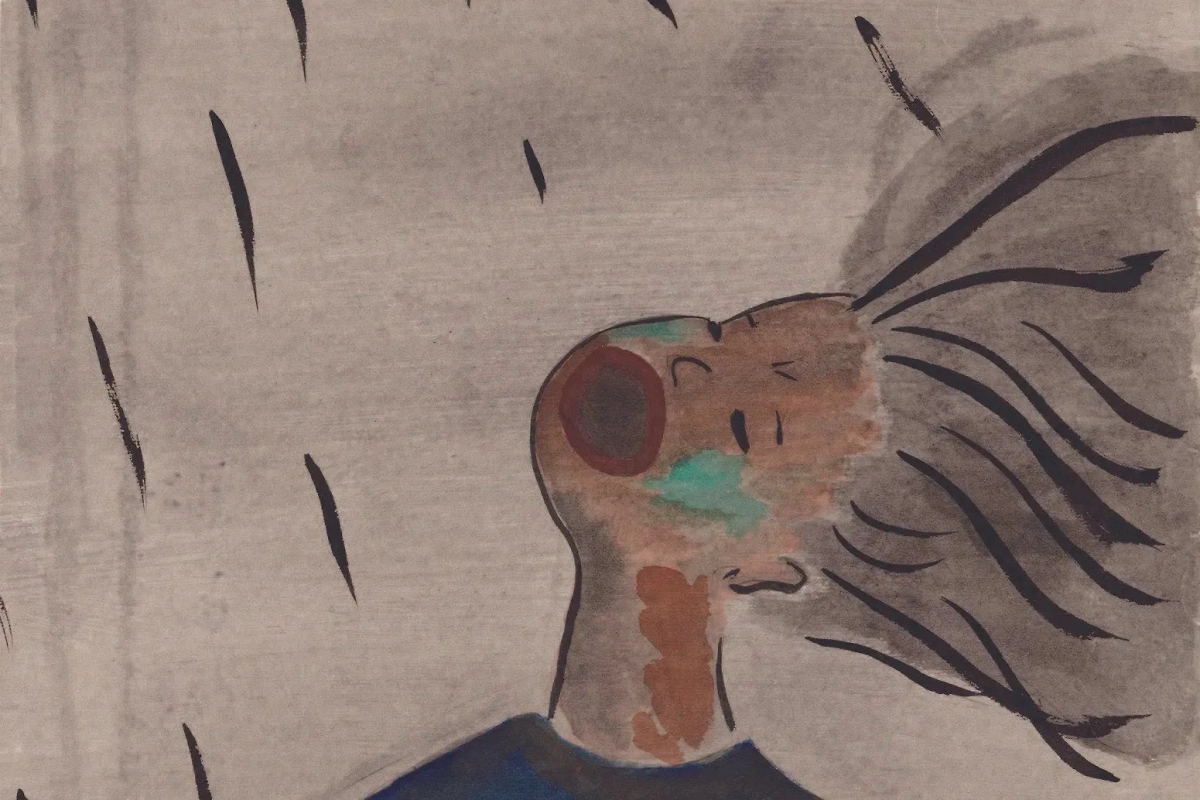 В первые часы после взрыва атомной бомбы многие ещё сохраняют способность передвигаться. Фото © Wikipedia 