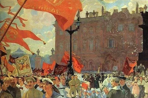 СССР, или Советский Союз, — это название наша страна носила в течение большей части XX века. Фото © Wikipedia / Борис Михайлович Кустодиев.