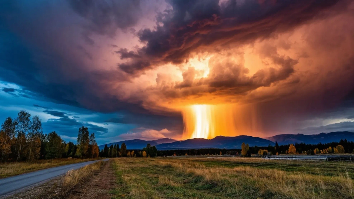 Какую опасность для организма представляет сильная магнитная буря 13 июня. Фото © «Шедеврум» 