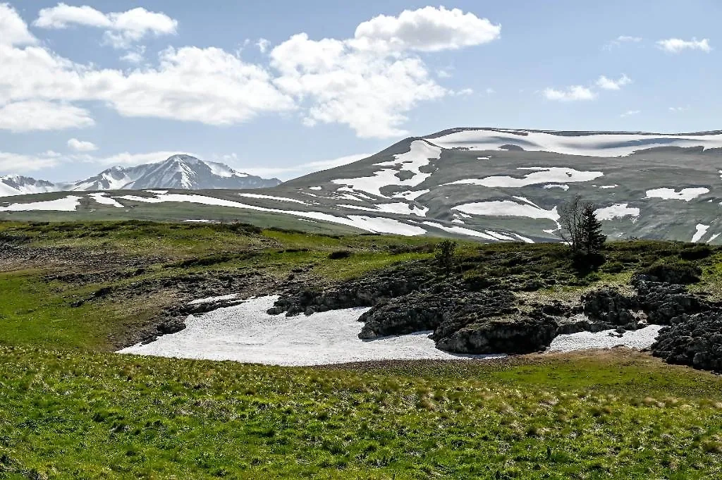 Республика Адыгея. Вид на плато Лаго-Наки. Фото © ТАСС / Игорь Онучин