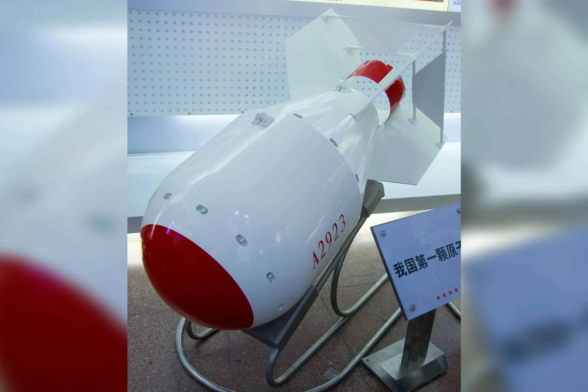 Макет первой китайской ядерной бомбы. Фото © Wikipedia / Мегапикси – Макс Смит