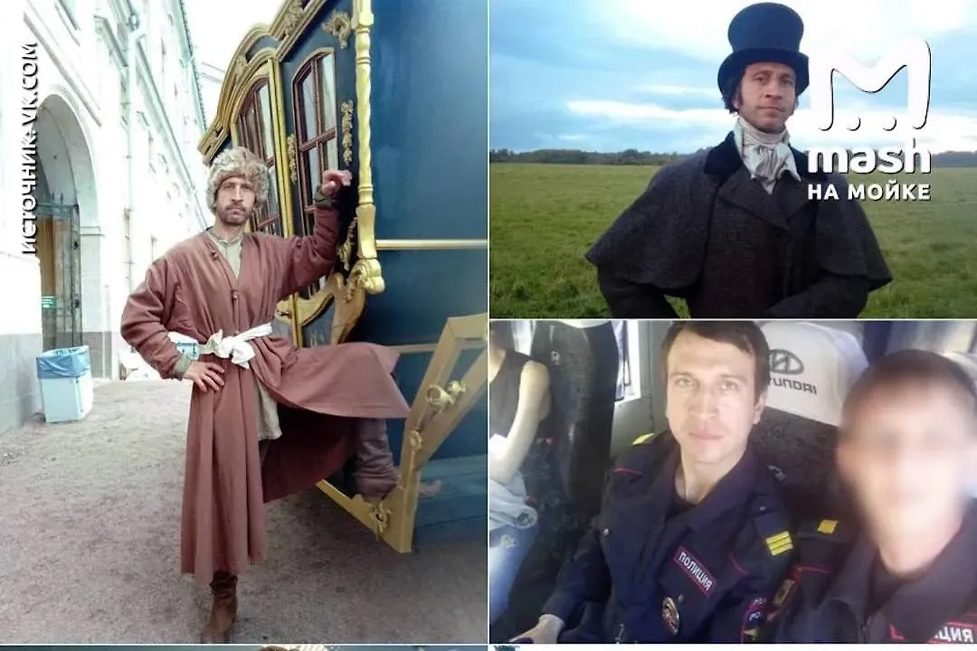 Мужчина, потрогавший блогершу за интимное место в Санкт-Петербурге. Фото © Telegram / Mash на Мойке