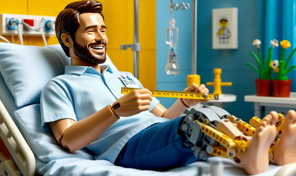 Косметическое удлинение ног стало новым трендом среди мужчин. Фото © «Шедеврум»