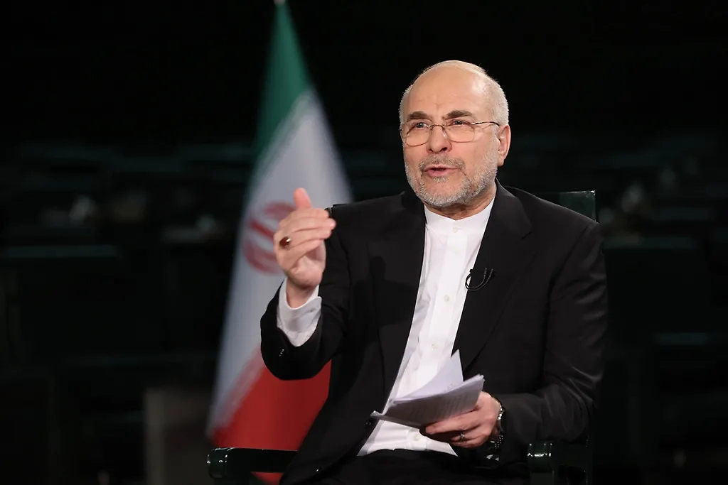 Председатель парламента Ирана Мохаммад-Багер Галибаф. Фото © ТАСС / Zuma