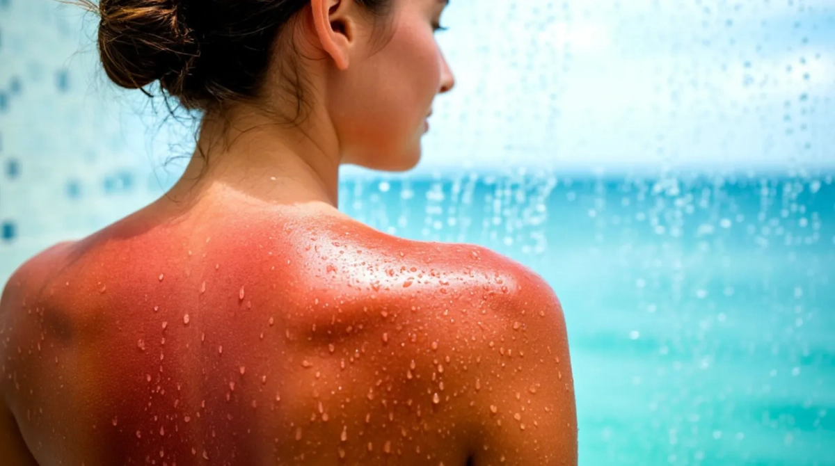 Солнечный ожог — спутник жаркой погоды. Часто мы забываем о средствах защиты. Фото © «Шедеврум»