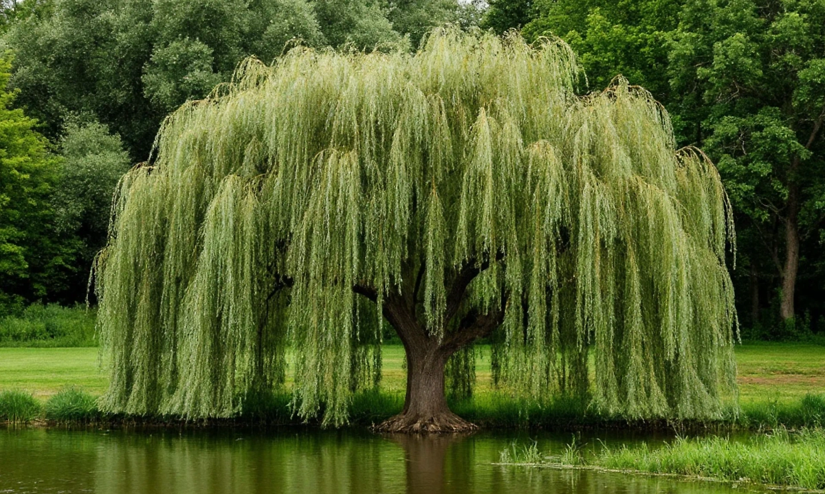 Помните, как в «Гарри Поттере» Гремучая Ива пыталась убить всё живое вокруг себя? Фото © «Шедеврум»