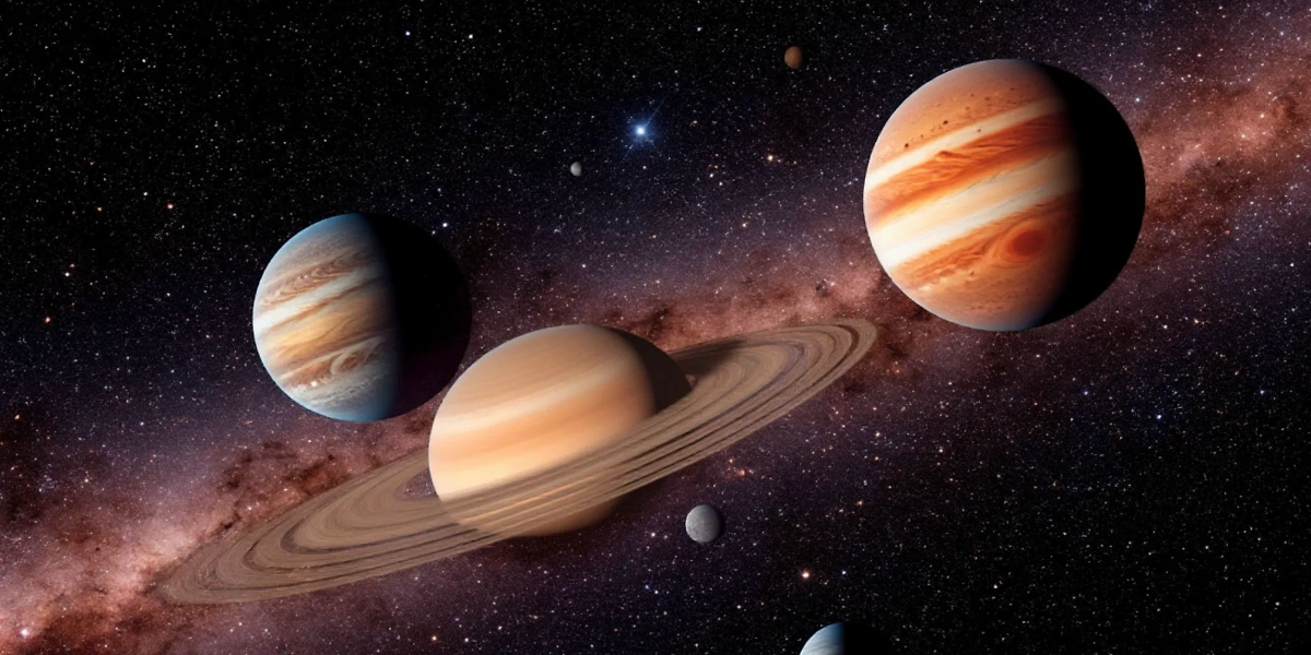 В последовательность соберутся все планеты, но увидеть мы сможем только некоторые. Фото © «Шедеврум»