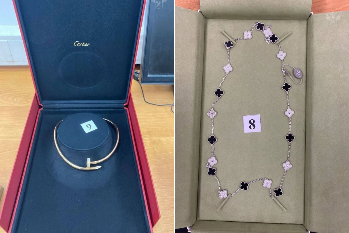 Контрабанду драгоценностей на 32 млн рублей из Дубая пресекли сочинские таможенники. Обложка © Telegram / ФТС России | ProТаможню