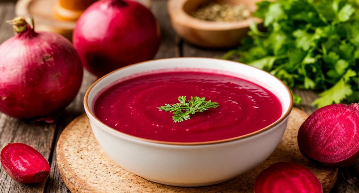 Свекольник — летний борщ на свекольном отваре. Фото © «Шедеврум»