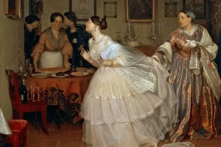 Впрочем, не всё так плохо. Возможно, современные красавицы нашли бы свой угол в дворянской среде. Фото © Wikipedia / Pavel Fedotov