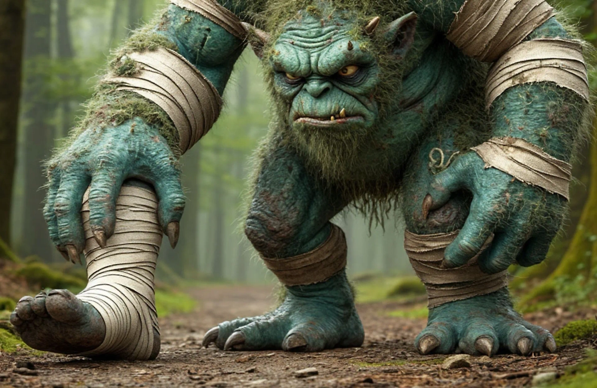 Люди говорят, что в задаче «чёрт ногу сломит», если она слишком сложна для их понимания. Фото © «Шедеврум»