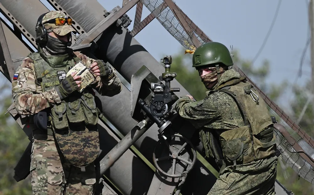 Российские военные отразили попытку атаки ВСУ у курского приграничья. Фото © РИА Новости / Евгений Биятов