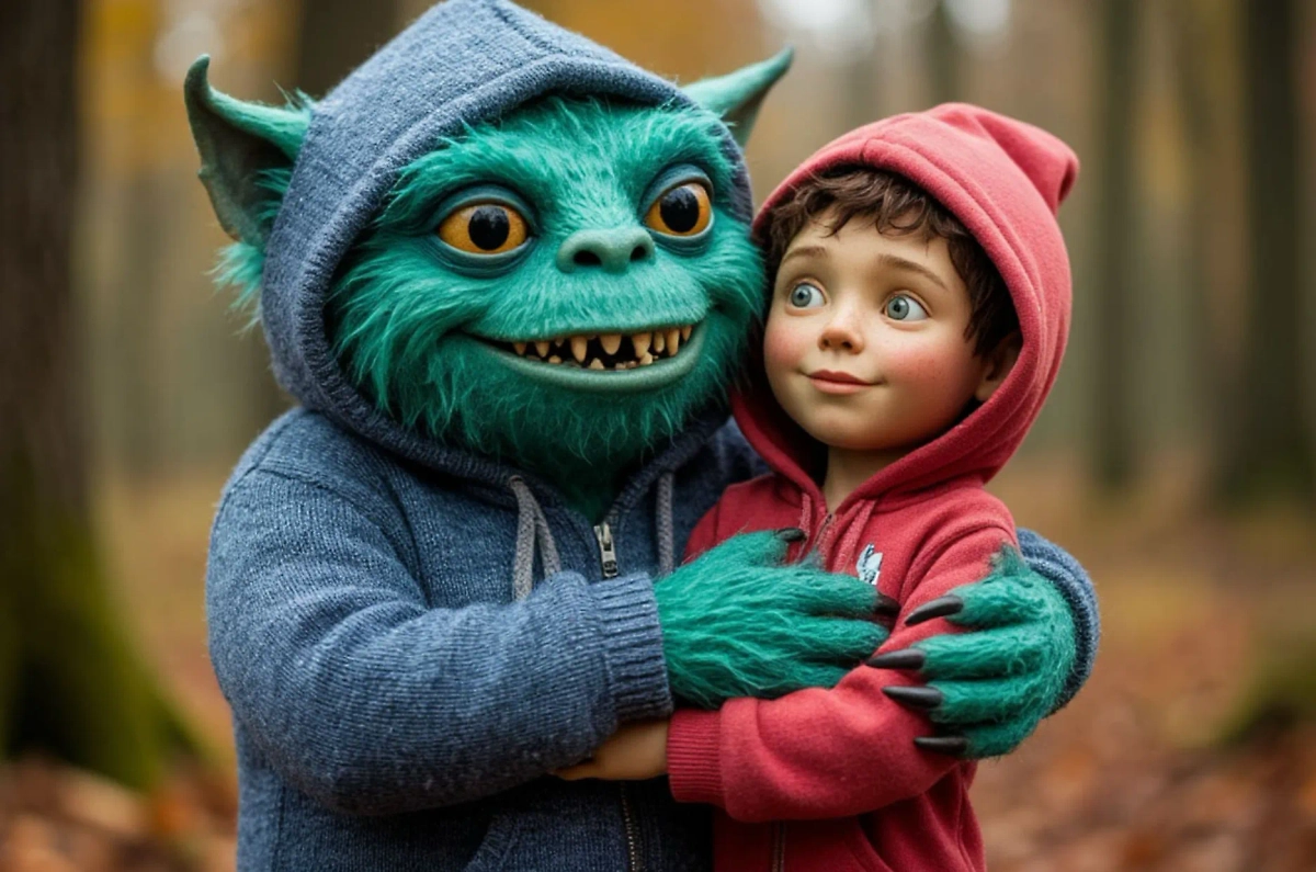 «У чёрта за пазухой» совсем неуютно и некомфортно. Фото © «Шедеврум» 