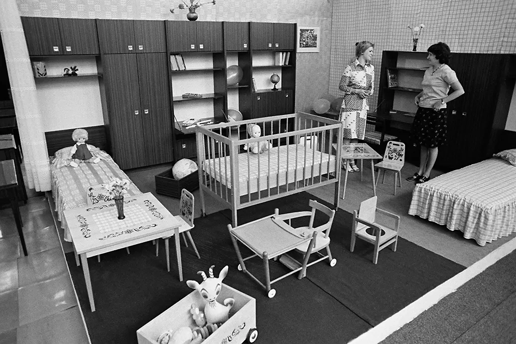 Детская комната должна была внести свой вклад в воспитание советского человека. Фото © ТАСС / Виталий Созинов 