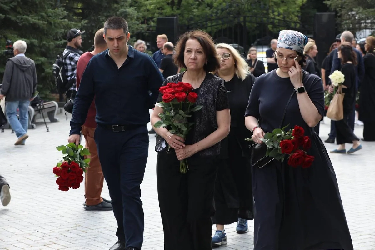 Прощание с режиссёром Юрием Морозом. Фото © Life.ru