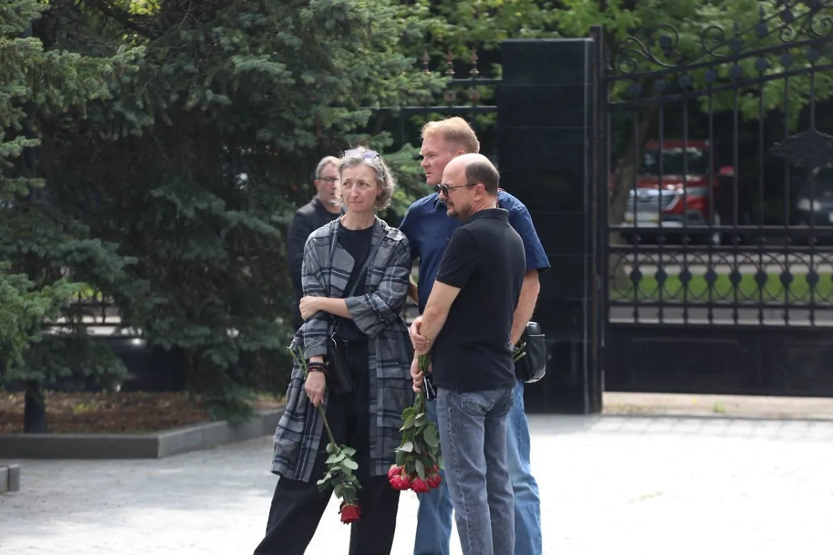 Прощание с режиссёром Юрием Морозом. Фото © Life.ru