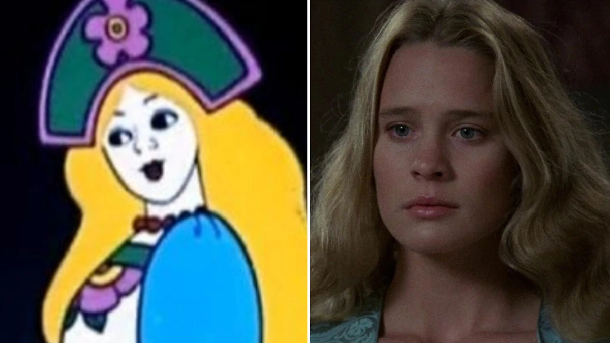 Принцесса Забава и принцесса Лютик стали неожиданными сёстрами. Фото © RuTube / channel40488498, © Кадр из фильма «Принцесса-невеста», режиссёр Роб Райнер, сценарист Уильям Голдман / Kinopoisk