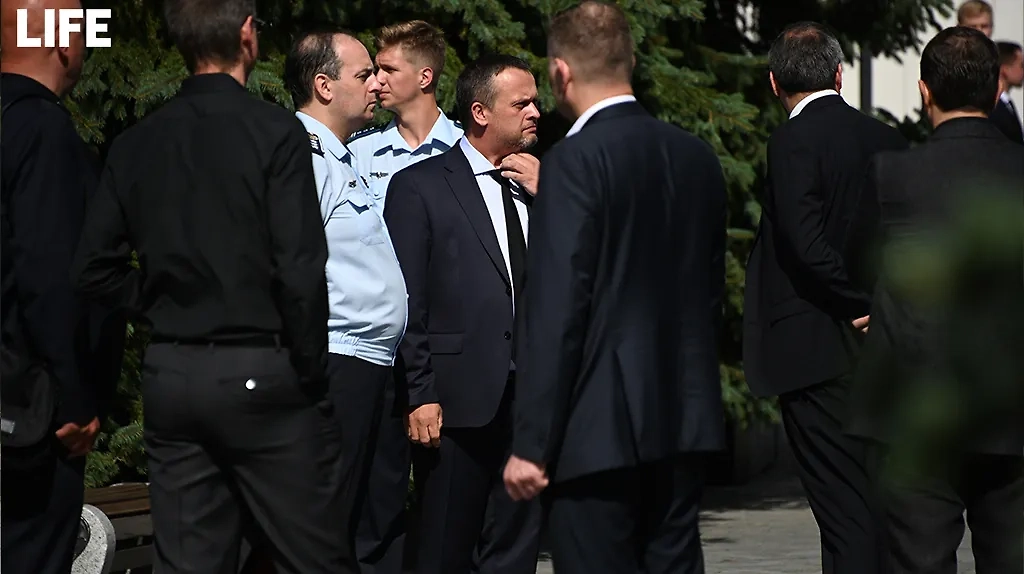 Прощание со Старовойтом. Фото © Life.ru