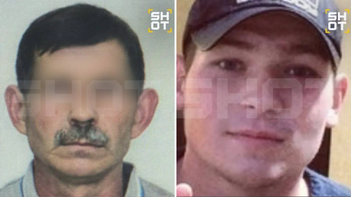 Виктор и его сын Иван. Фото © Telegram / SHOT