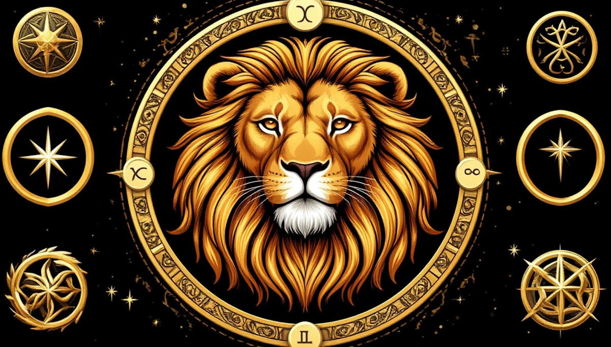 Знак зодиака Лев: гороскоп на неделю с 23 февраля по 1 марта 2026 с рунами. Фото © «Шедеврум»