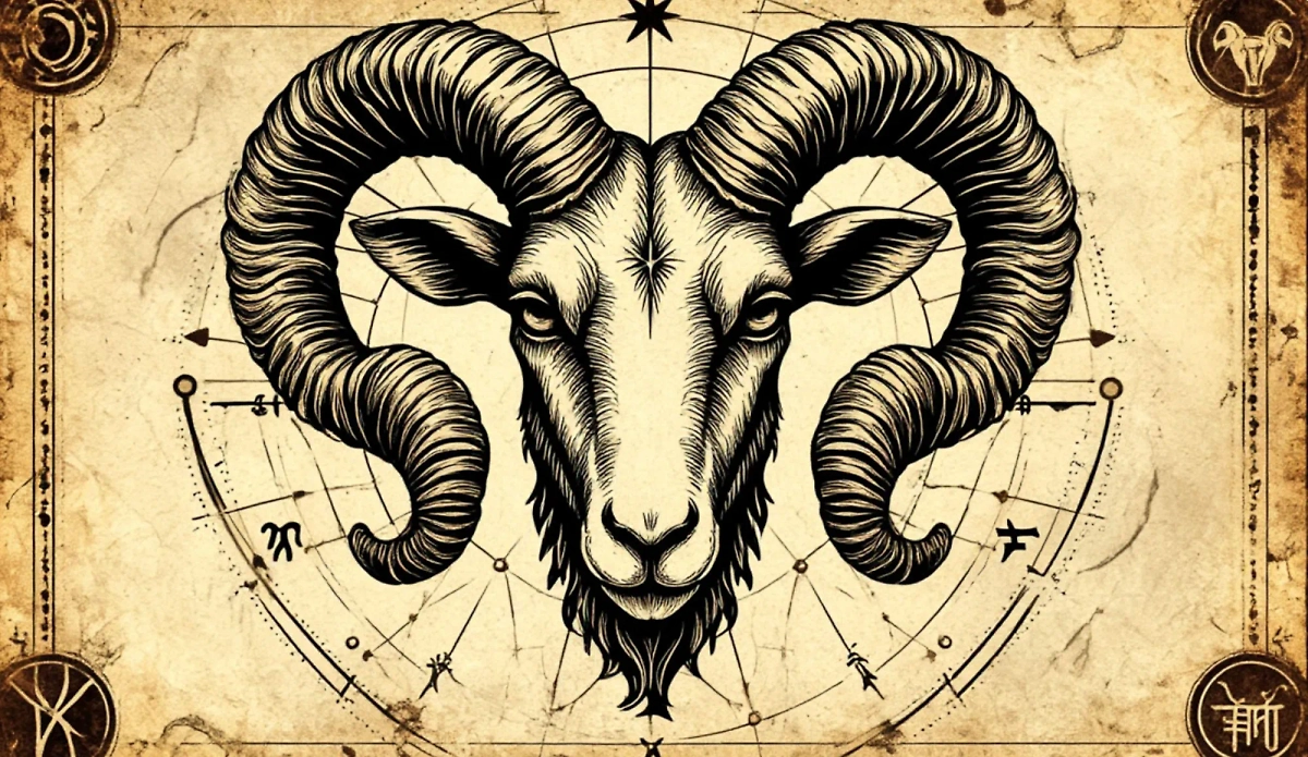 Знак зодиака Овен: гороскоп на неделю с 23 февраля по 1 марта 2026 с рунами. Фото © «Шедеврум»