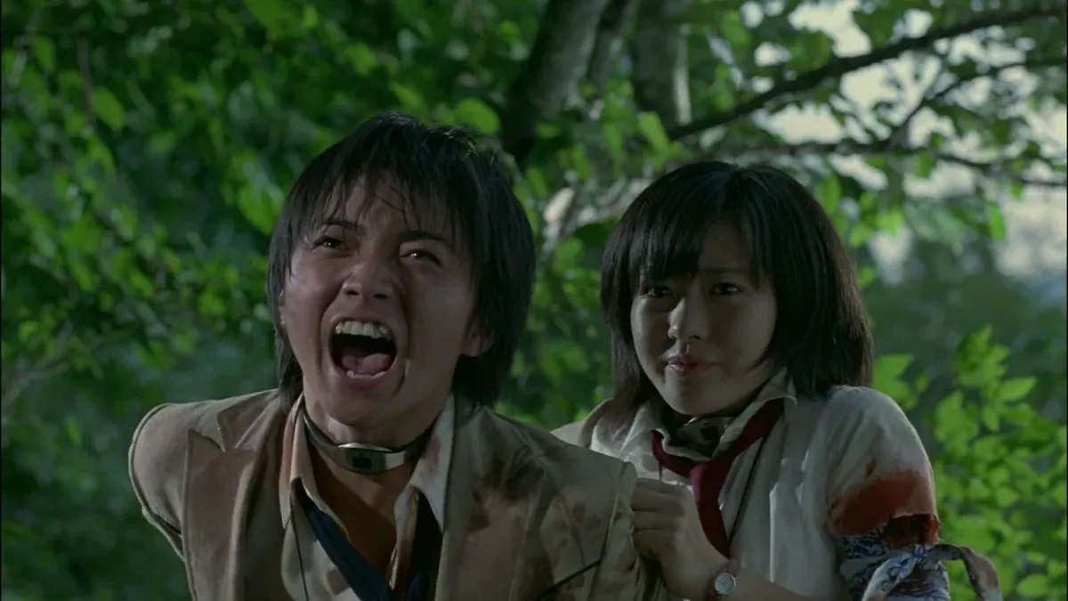 Фото © Кадр из фильма «Королевская битва», режиссёр Киндзи Фукасаку, сценаристы Кэнта Фукасаку, Косюн Таками / Kinopoisk