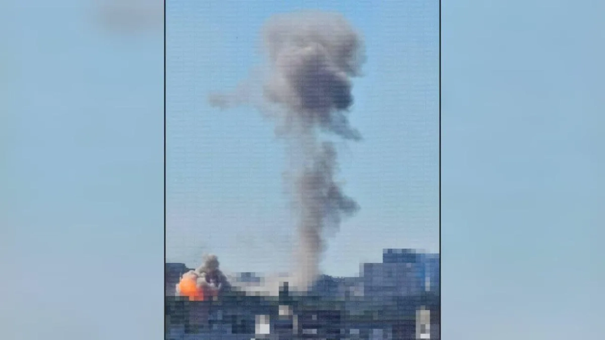 Удар по ТЦК в Одессе. Фото © Telegram / Поддубный |Z|О|V| edition