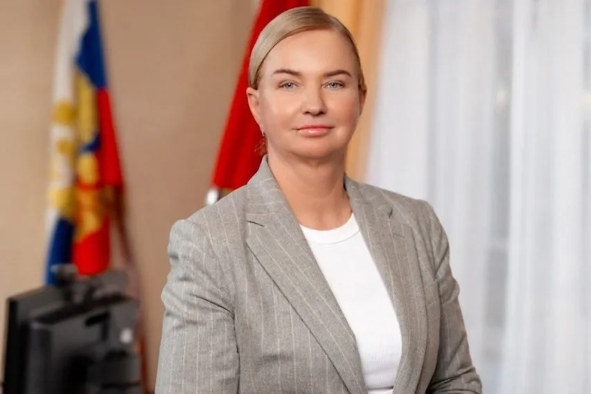 Экс-глава администрации Колпинского района Санкт-Петербурга Юлия Логвиненко. Фото © VK / Колпинский район Санкт-Петербурга