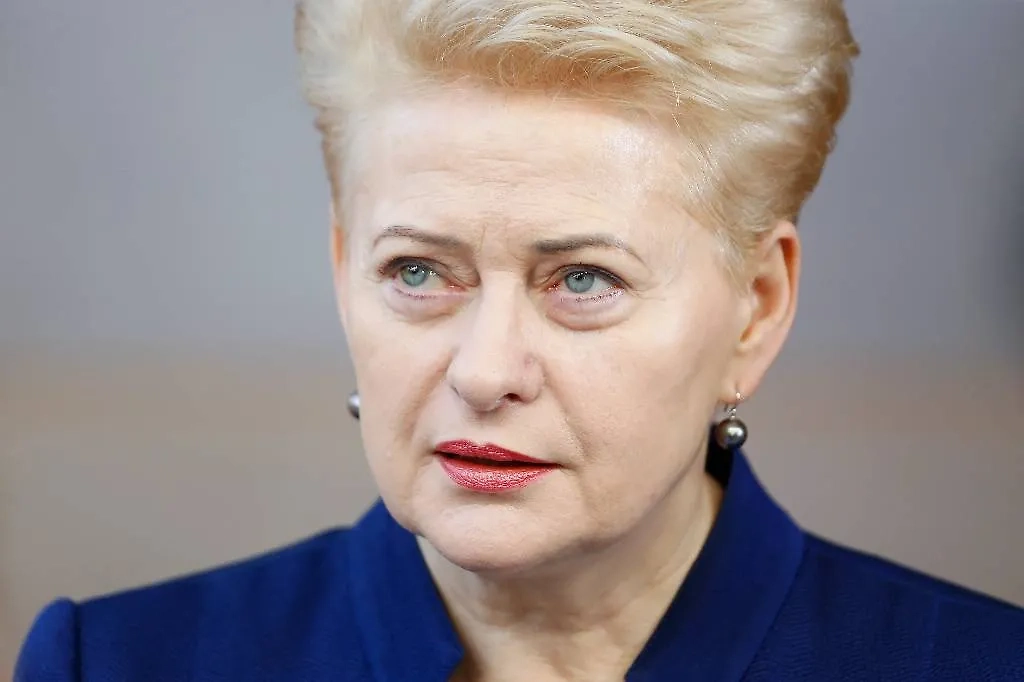 Даля Грибаускайте. Фото © ТАСС / EPA / JULIEN WARNAND