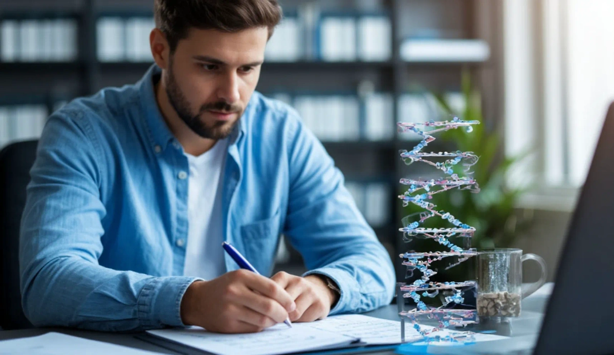 Так можно будет вставить транзистор в кусок ДНК или нет? Фото © «Шедеврум»