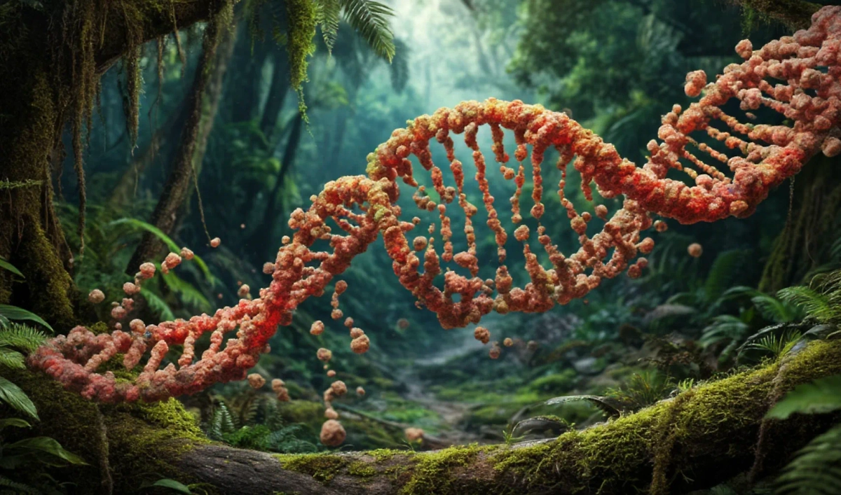 Какой бы ни была ваша ДНК, хорошо, что она есть... Дольше всего она, кстати, сохраняется в костях, зубах и вечной мерзлоте. Фото © «Шедеврум»