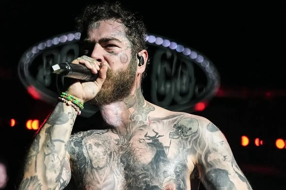 Ну да, кстати, о рэперах, например тридцатилетний Остин Пост. Фото © Instagram (признан экстремистской организацией и запрещён на территории Российской Федерации) / postmalone