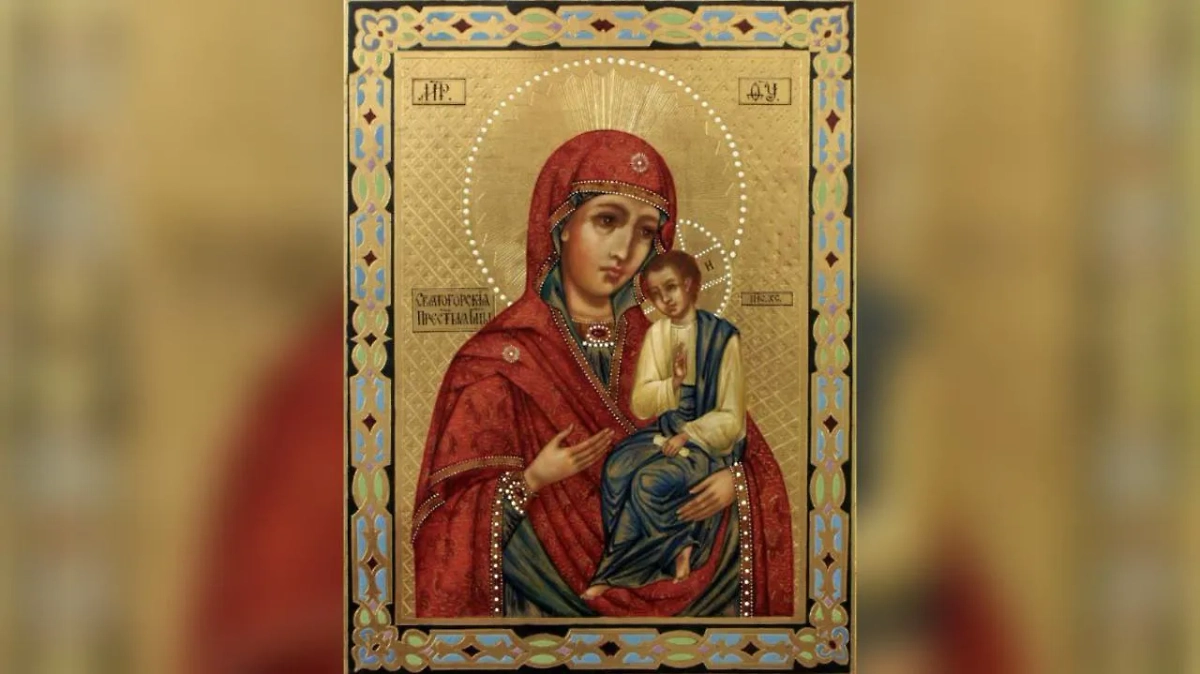 История одной из главных святынь Донбасса — Святогорской иконы Божией Матери. Фото © Азбука веры