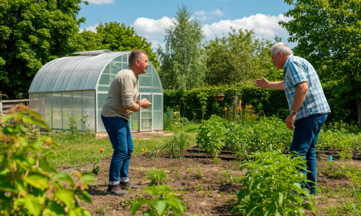 Дачные конфликты в суде: неожиданные причины для исков соседей. Фото © «Шедеврум»