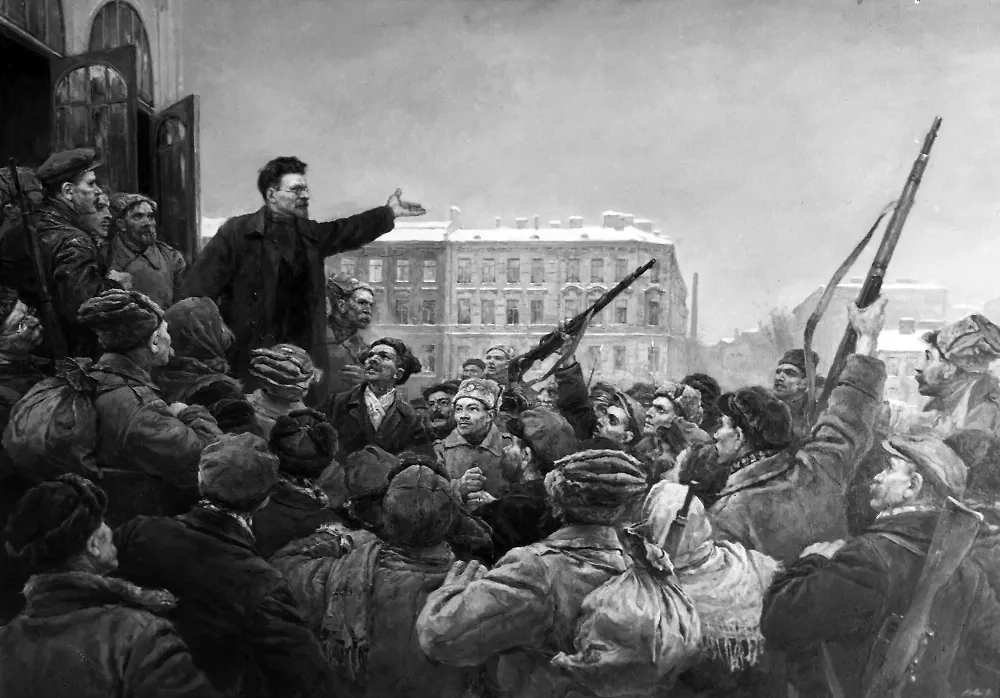 Русская революция? Это уже было у Велимира Хлебникова. Как в стихах, так и в расчётах. Фото © РИА Новости / С. Пунегов 