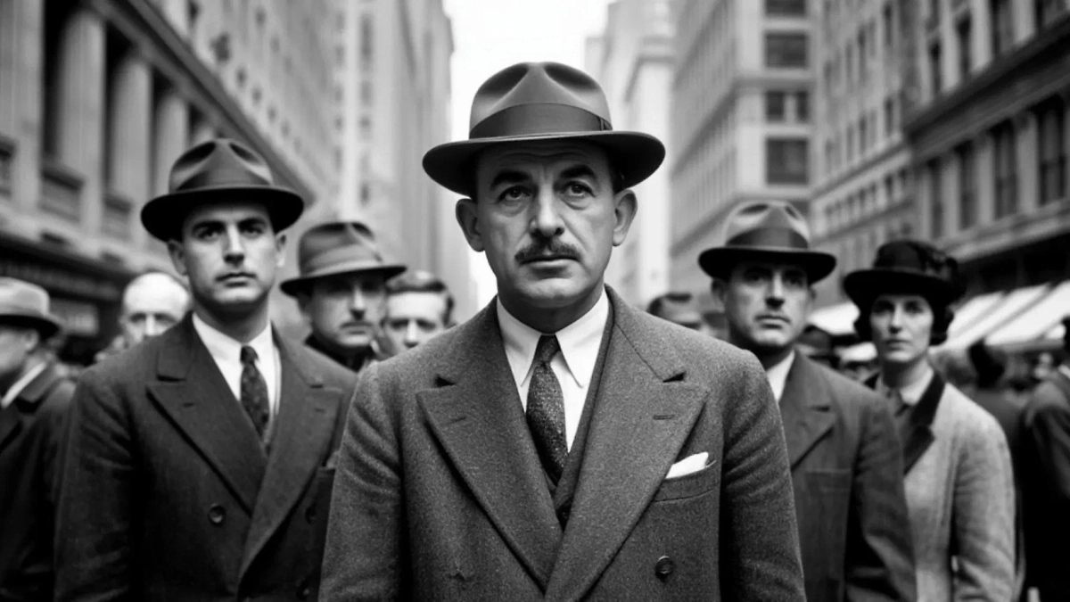 «Чёрный вторник» — ознаменовал начало Великой депрессии 29 октября 1929 года. Фото © «Шедеврум»