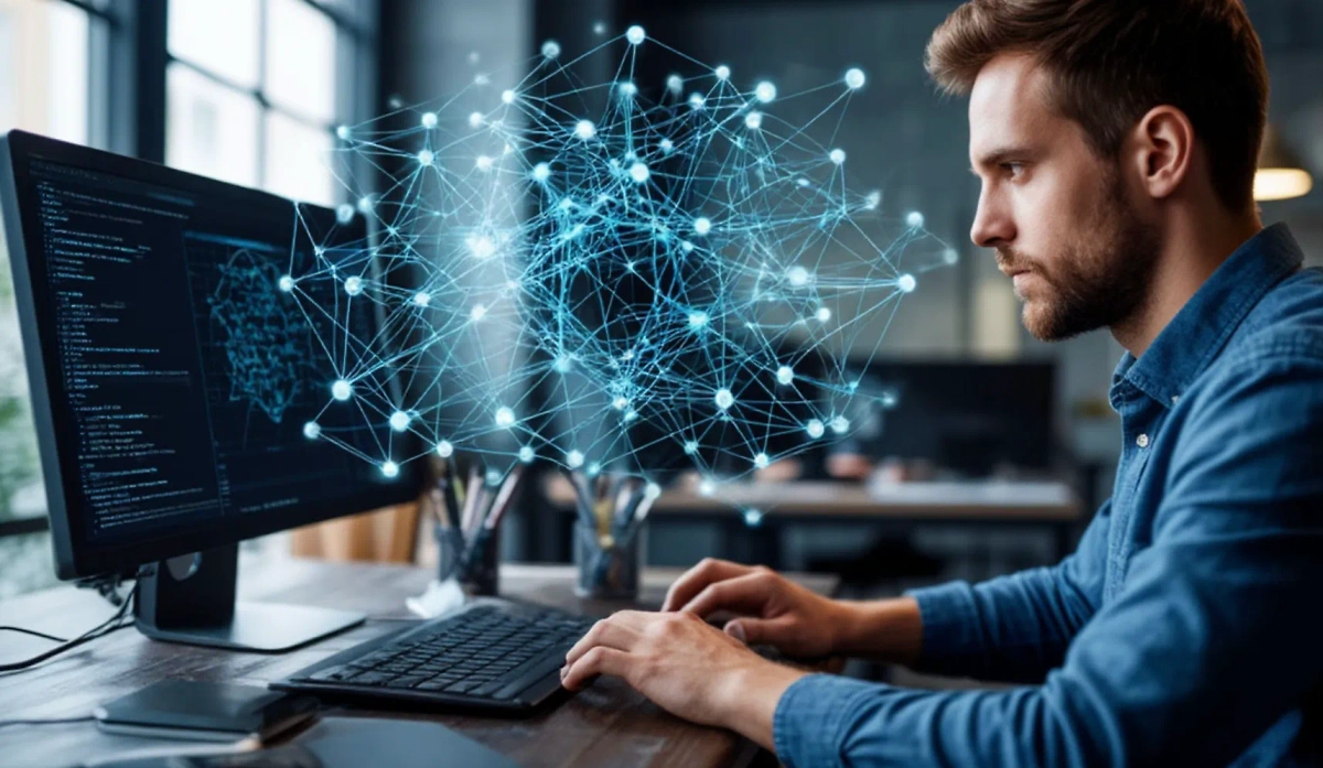 Новые IT-профессии 2025 года: специалисты по нейросетям и ИИ в России. Фото © «Шедеврум»