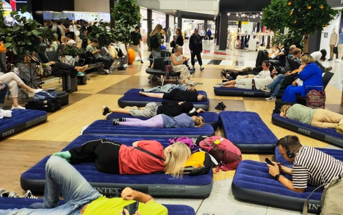 Зал ожидания в аэропорту. Фото © пресс-служба аэропорта Шереметьево