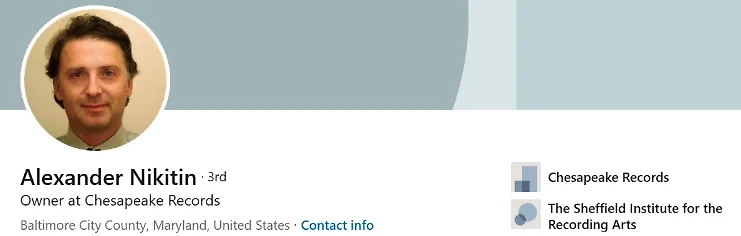 51-летний сын Никитиных, Александр, живёт в США. Фото © linkedin