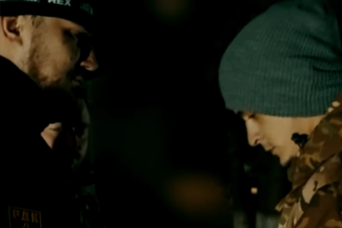 Главарь РДК* Кирилл Капустин** и Михаил Павлов**. Фото © YouTube / 5канал