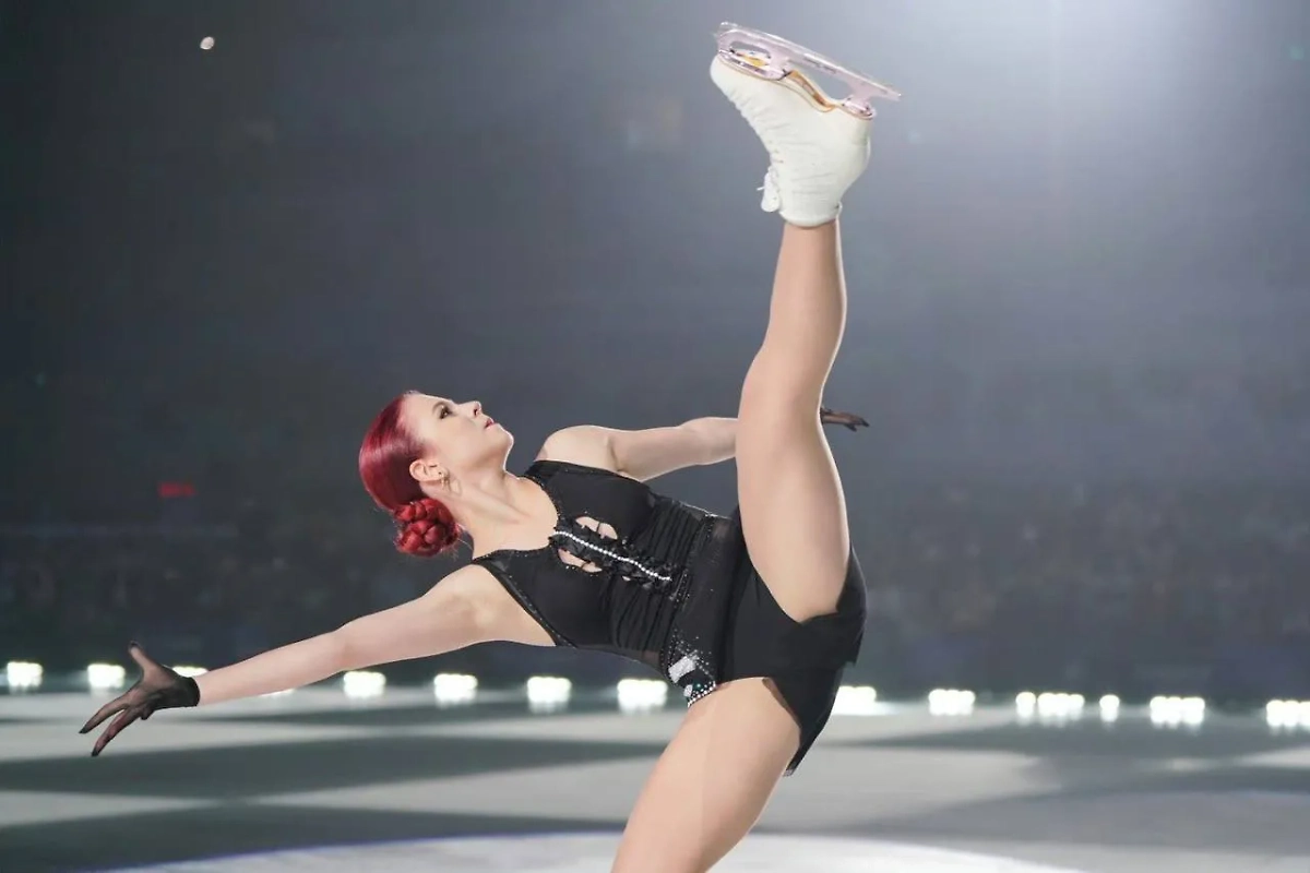 Александра Трусова не получила золотую медаль, несмотря на уникальные прыжки. Фото © Telegram / avtrusovaofficial