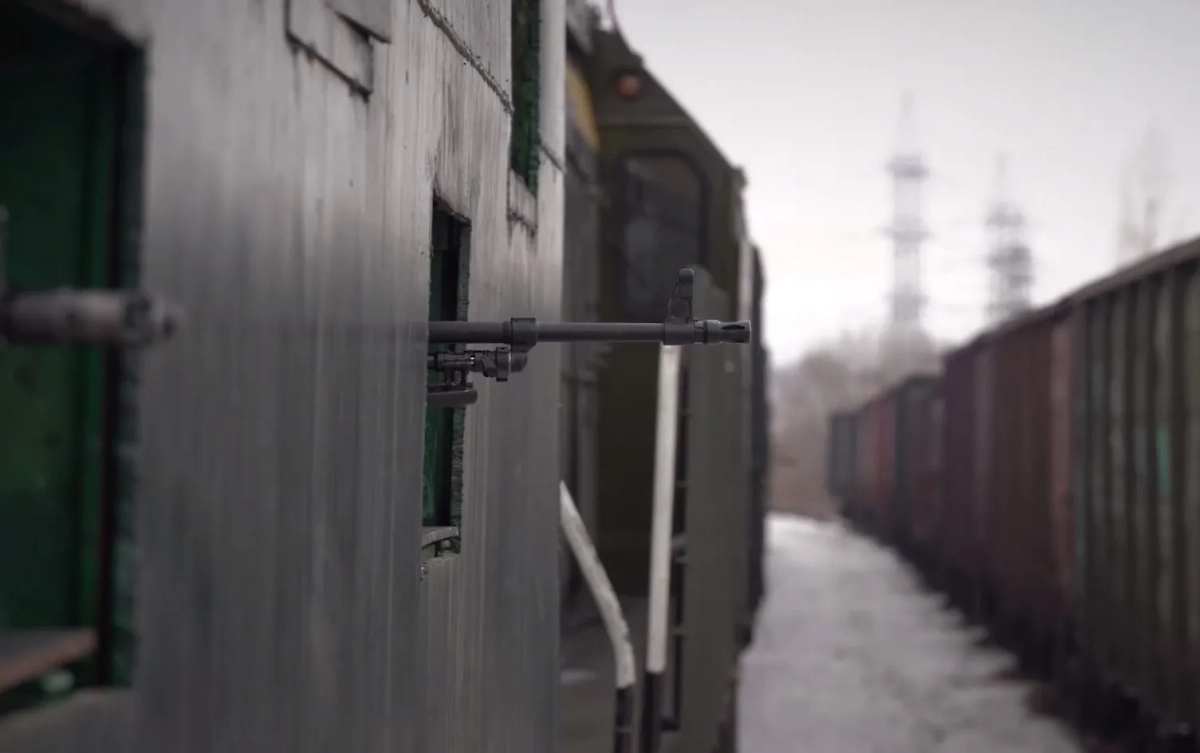 Бойницы «Волги». Фото © Telegram / Минобороны России