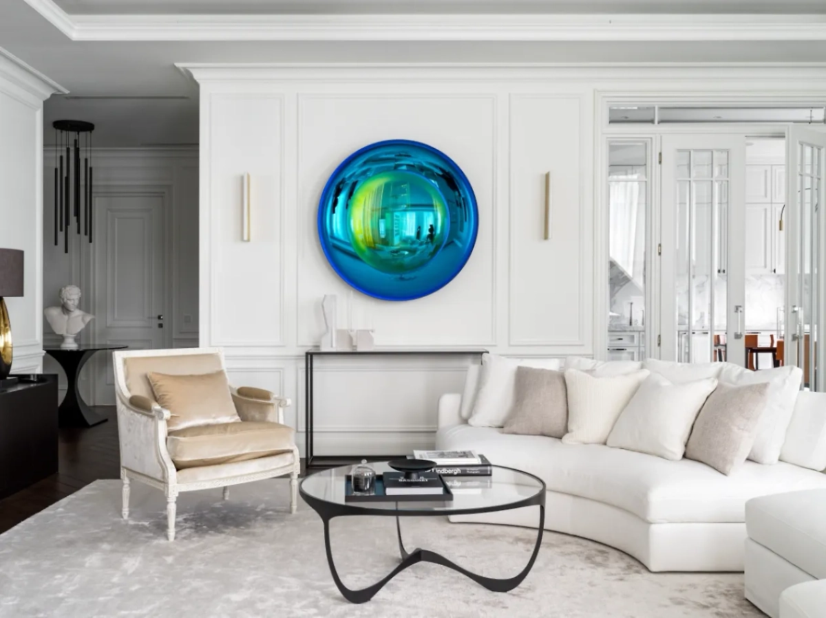 Интерьеры квартиры Фёдора Смолова.Фото © salon.ru