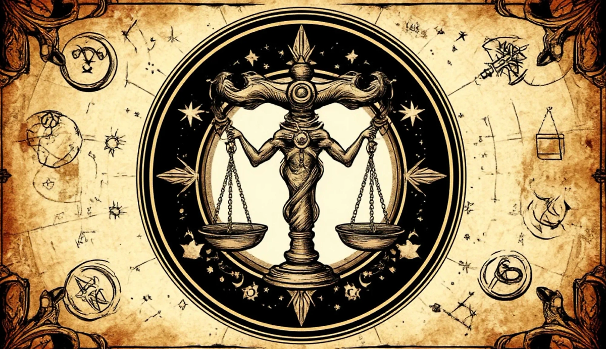 Влияние ретроградного Меркурия на знак Зодиака Весы в 2026 году. Фото © «Шедеврум»
